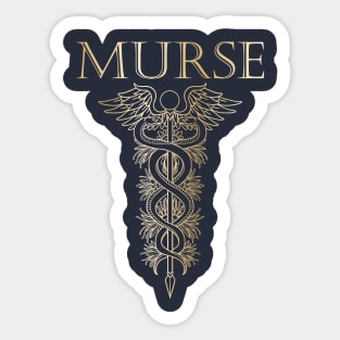 Murse - Male nurse - Heroes Sticker